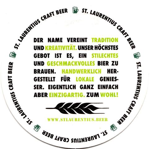 blach zh-ch st laurentius rund 1b (215-der name vereint-schwarzgrn)